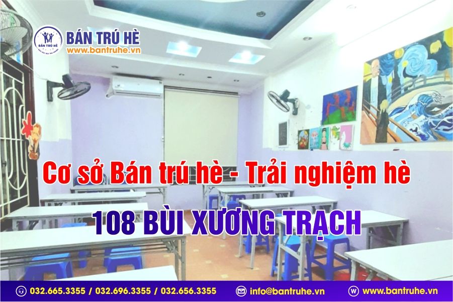 Cơ sở Bán trú hè - Trải nghiệm hè tại Khương Đình - Thanh Xuân