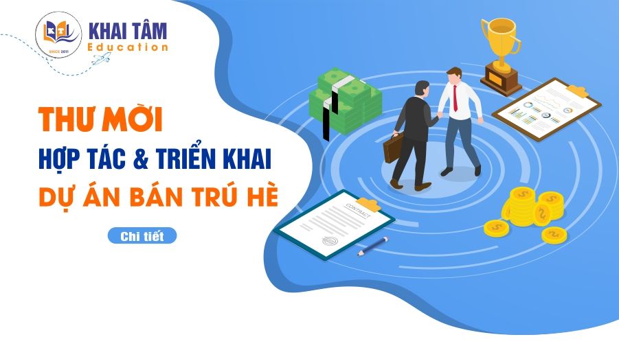 Thư mời hợp tác và triển khai Dự án Bán trú hè