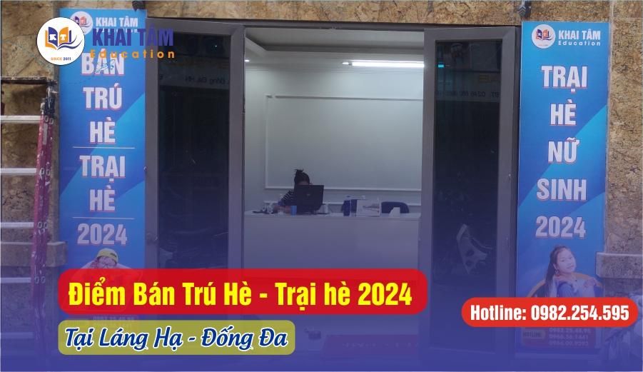 Điểm Bán Trú Hè - Trại hè 2024 tại Láng Hạ - Đống Đa