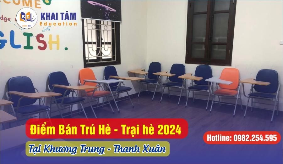 Điểm Bán Trú Hè - Trại hè 2024 tại Khương Trung - Thanh Xuân