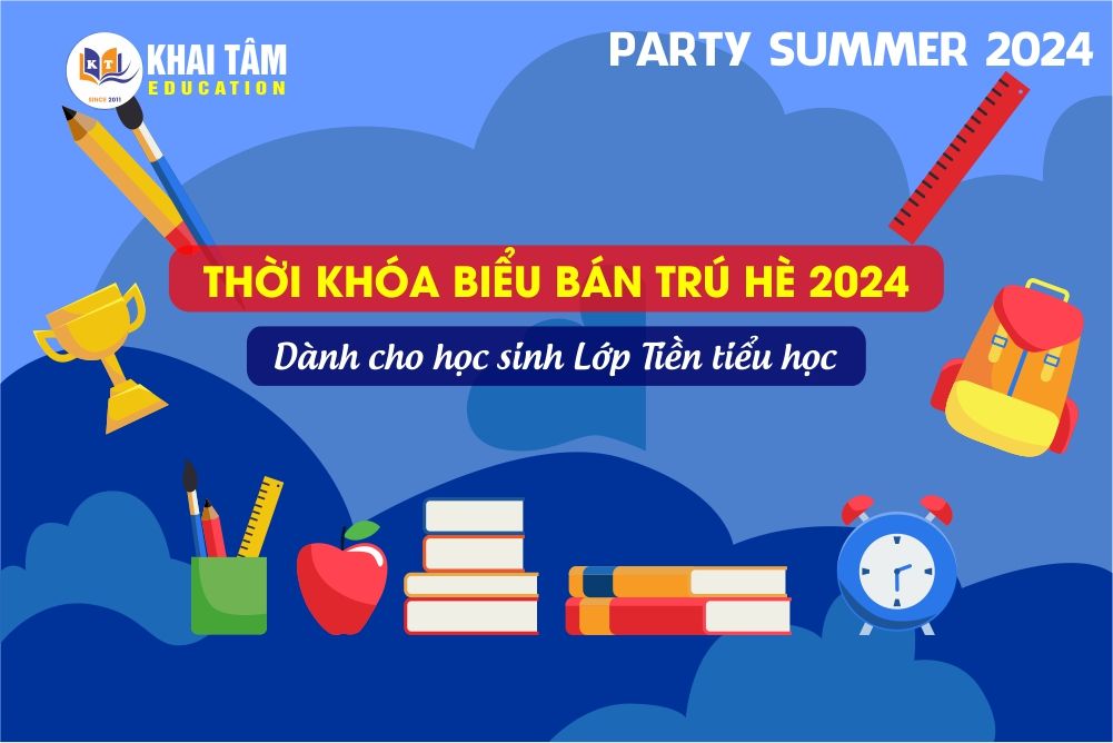 Thời khóa biểu Lớp Tiền tiểu học