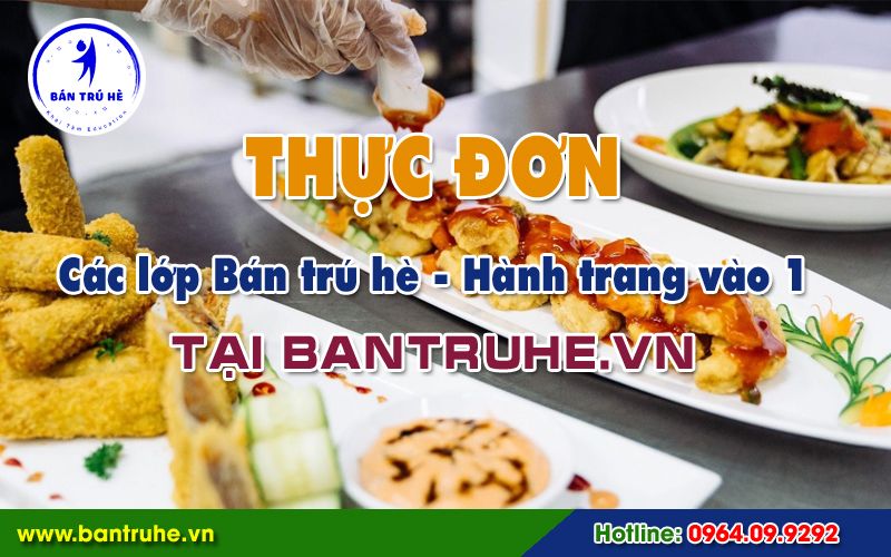 Thực đơn bán trú hè khai tâm